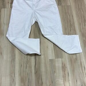 White Eileen Fisher Women's Jeans - 18.